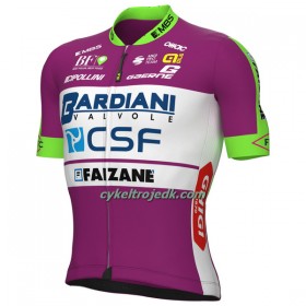 Cykeltrøje 2022 Bardiani-CSF Faizane Lilla Grøn